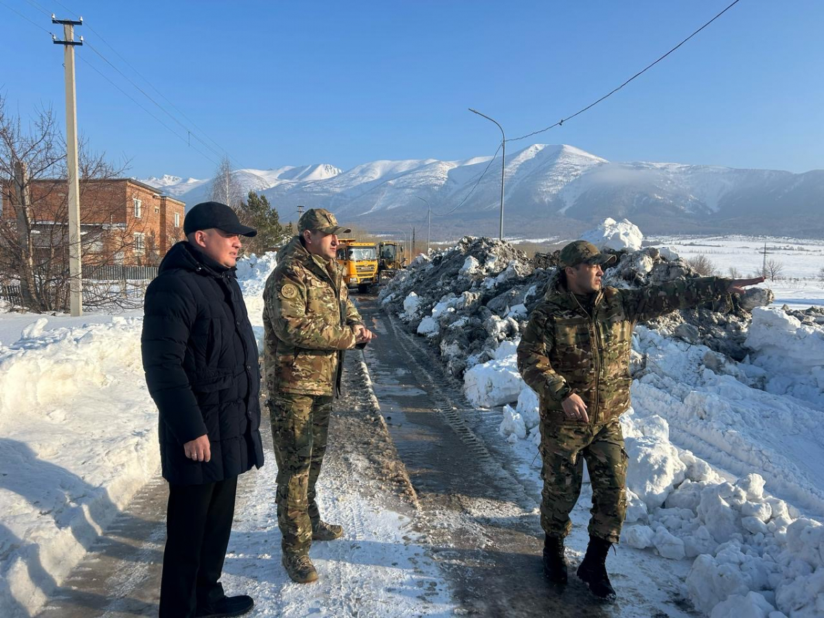 Риддерде су тасқынының алдын алу бойынша ауқымды жұмыстар жүргізілуде