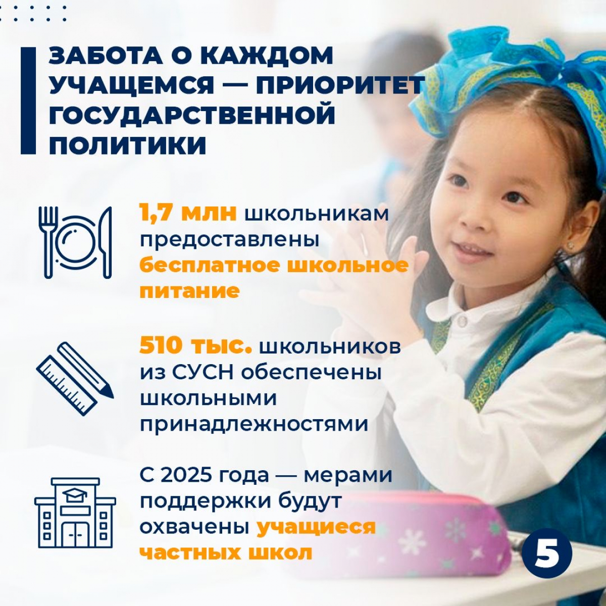 Как Казахстан преобразует образование: новые школы, повышение зарплаты учителям и бесплатное питание учащимся