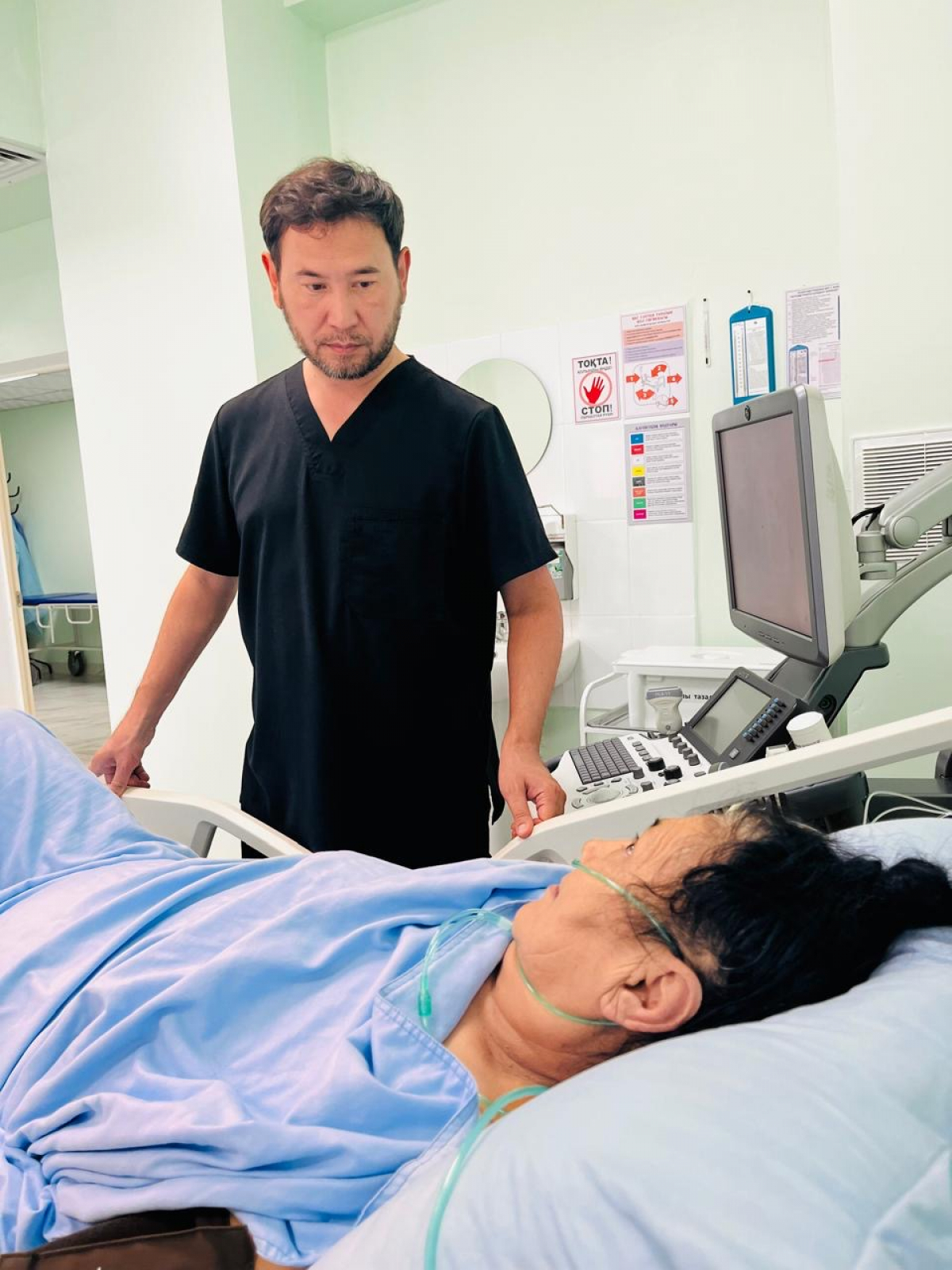 Шымкенттік дәрігерлер комаға түскен науқасты аман алып қалды