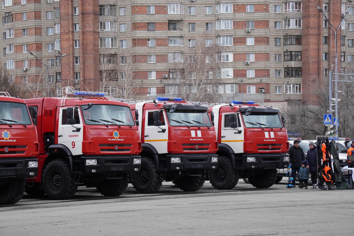 Шығыс Қазақстан облысының құтқарушылары 65 дана жаңа техника алды