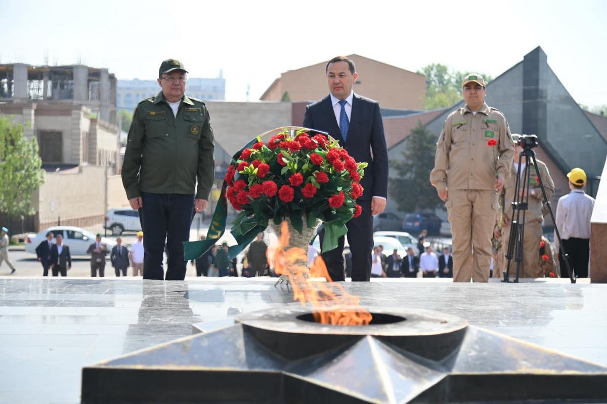 ШЫМКЕНТТЕ СТУДЕНТТІК ҚҰРЫЛЫС ОТРЯДТАРЫ ҚАЙТА ЖАҢҒЫРДЫ