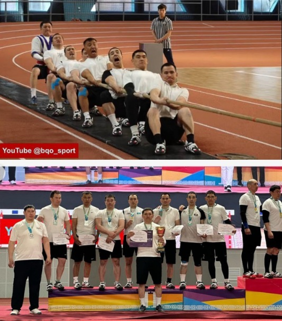 Ұлытау облысының тұрғындары арқан тартудан республикалық турнирде жүлделі орындарға ие болды