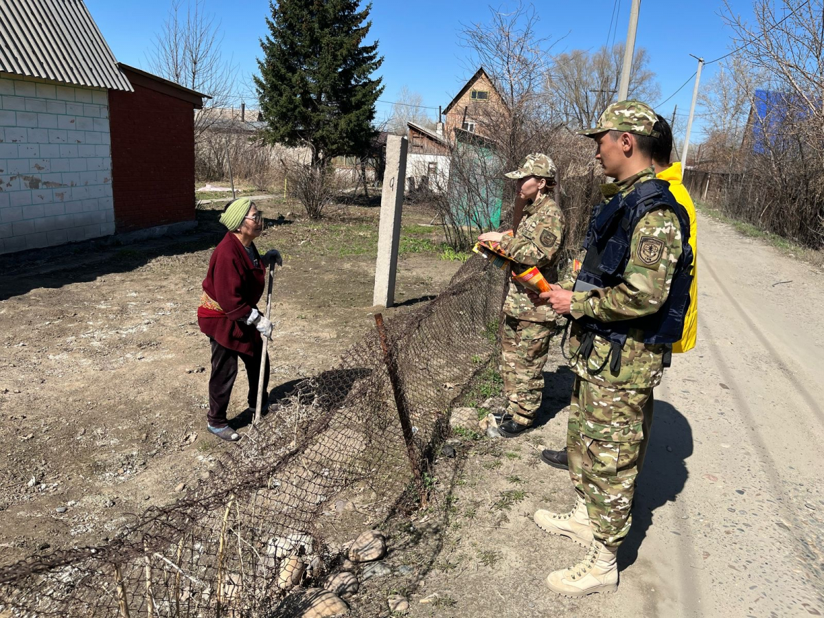 Спасатели мониторят соблюдение правил пожарной безопасности