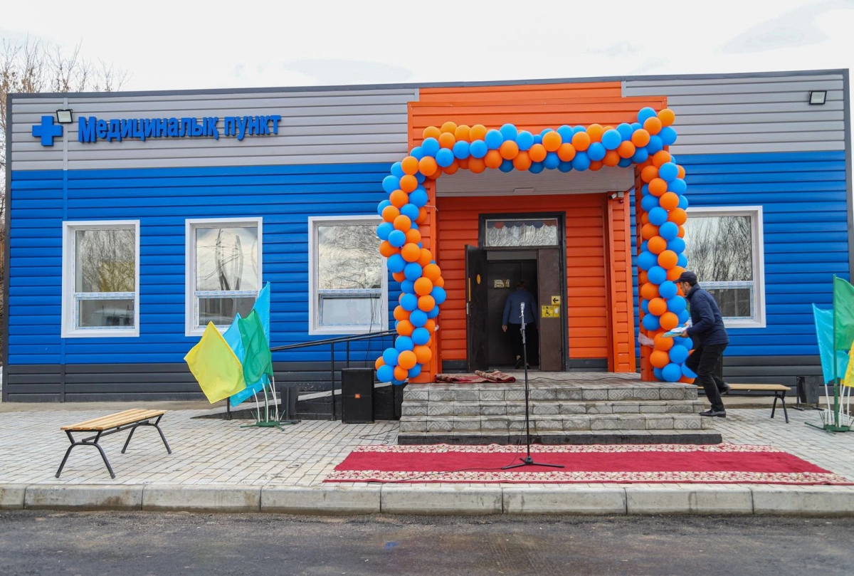 ШҚО-дағы Белокаменка ауылында заманауи медициналық пункт ашылды