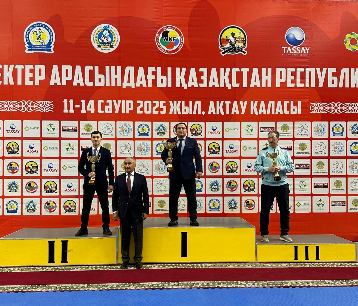 ШЫМКЕНТ ҚҰРАМАСЫ — КАРАТЭДЕН ЕЛ ЧЕМПИОНАТЫНДА ТОП ЖАРДЫ