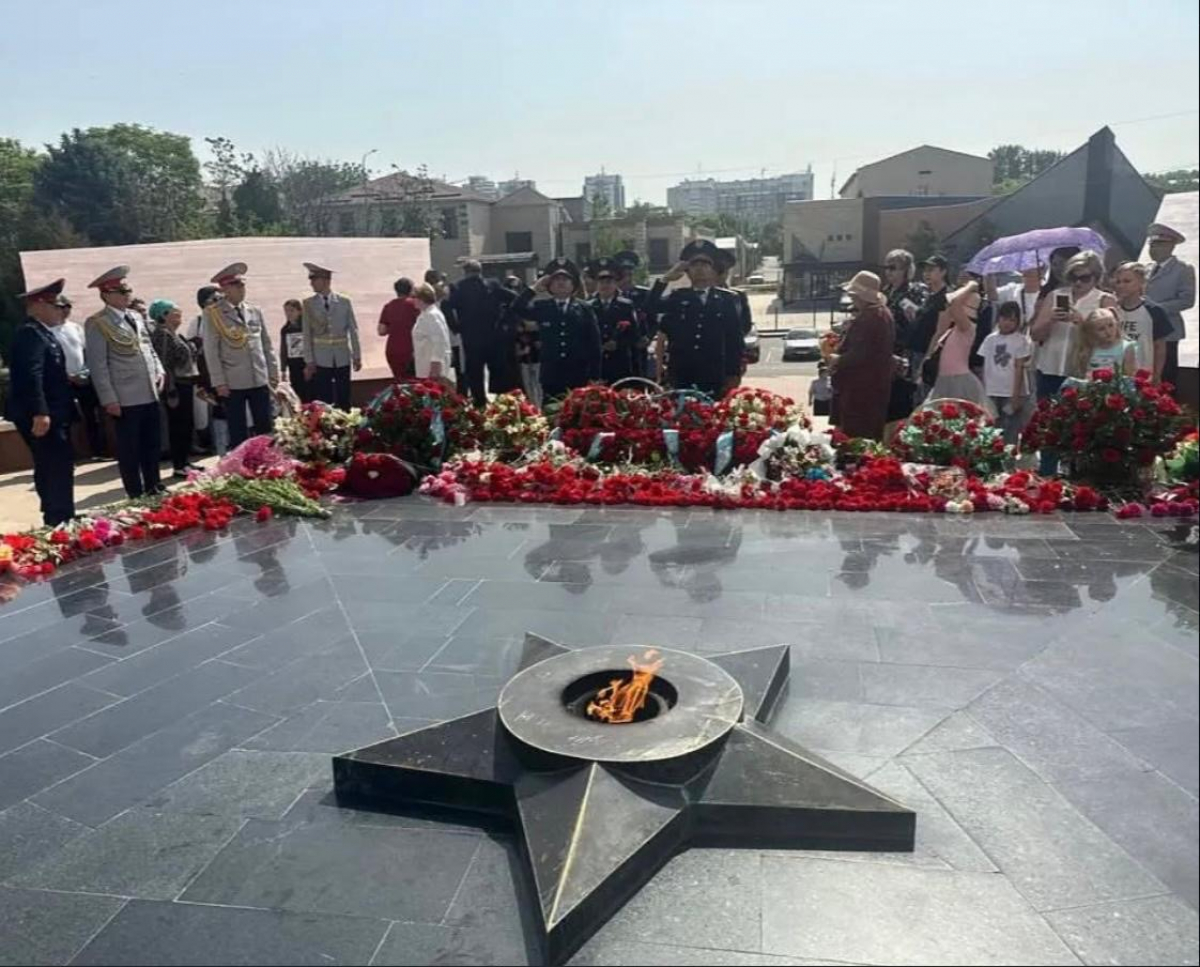 В Шымкентте начался челлендж «Жеңісті жақындатқандар»