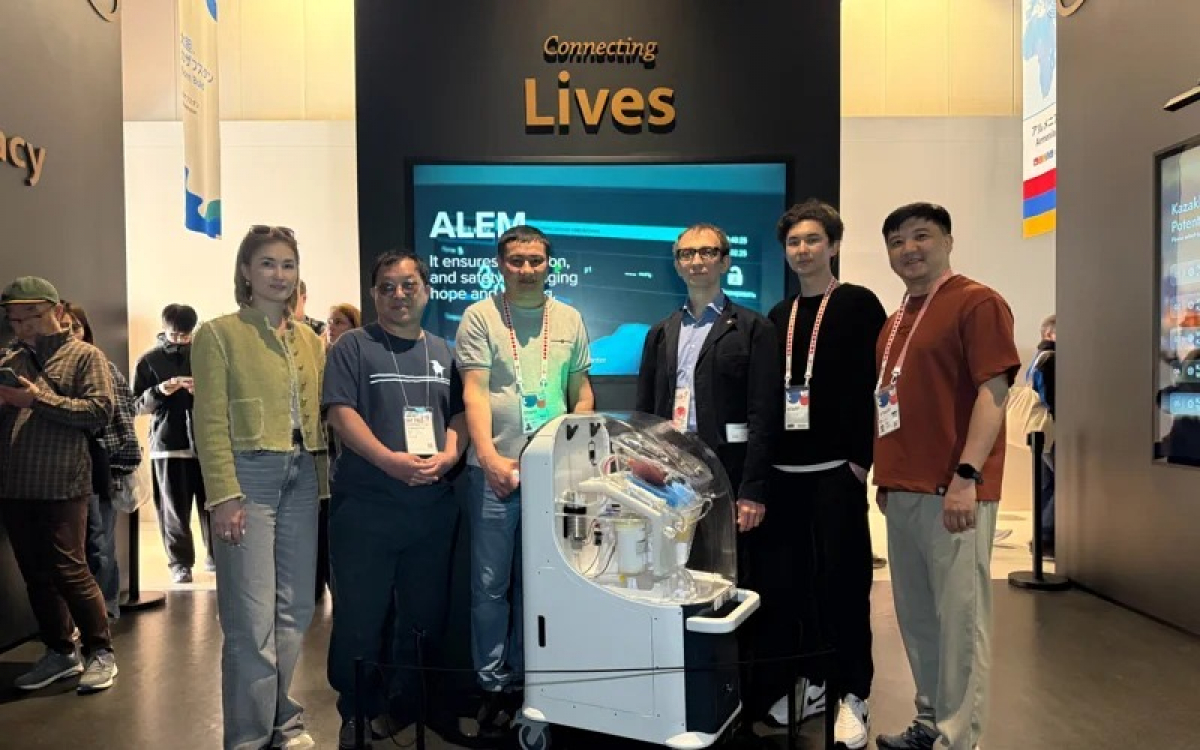 Казахстанская разработка для трансплантации сердца представлена на Expo-2025 в Японии