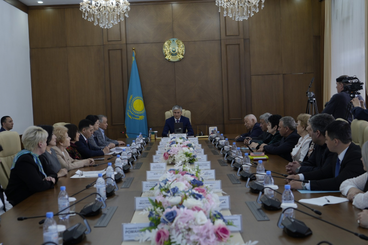 Ұлытауда Қазақстан халқы Ассамблеясы облыстық Кеңесінің отырысы өтті