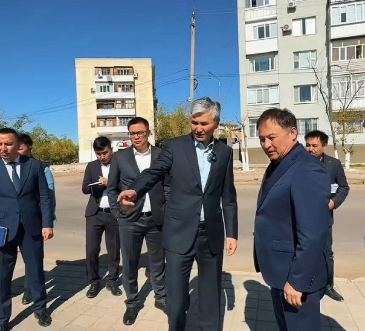 Ұлытау облысының әкімі Жезқазған қаласындағы жол жөндеу жұмыстарының сапасын бақылады