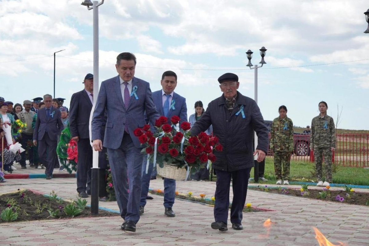 В районе Самар в ВКО почтили память трёх Героев Советского Союза – уроженцев села Подгорное