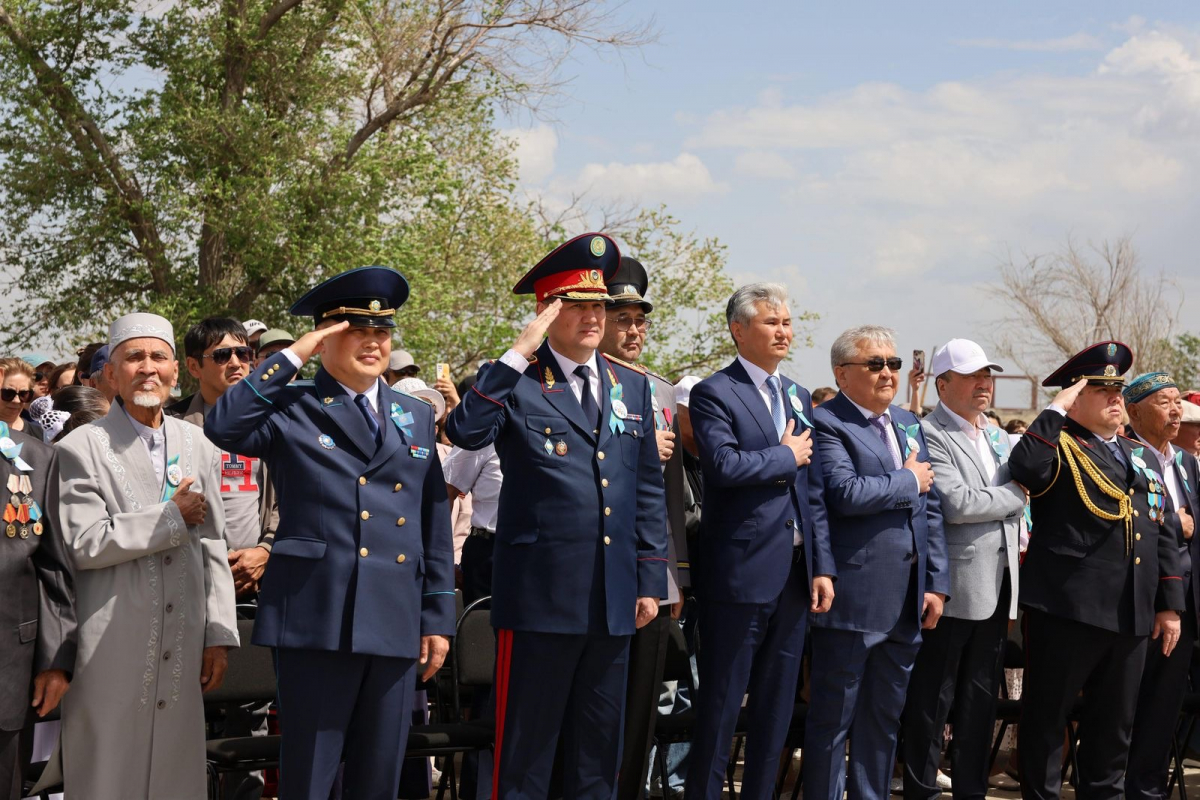 Ұлытау облысында Ұлы Отан соғысындағы Жеңістің 80 жылдығы аталып өтт