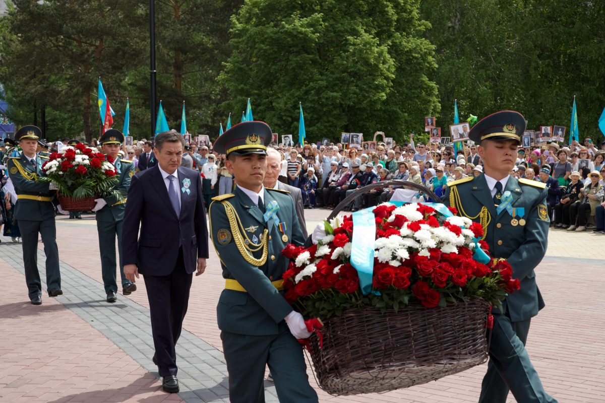 В Усть-Каменогорске почтили память героев Великой Отечественной войны