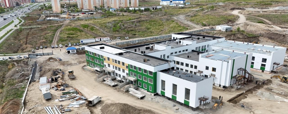 Шығыс Қазақстанда заманауи талаптарға сай, жайлылыққа басымдық берілген жаңа форматтағы екі мектеп салынып жатыр