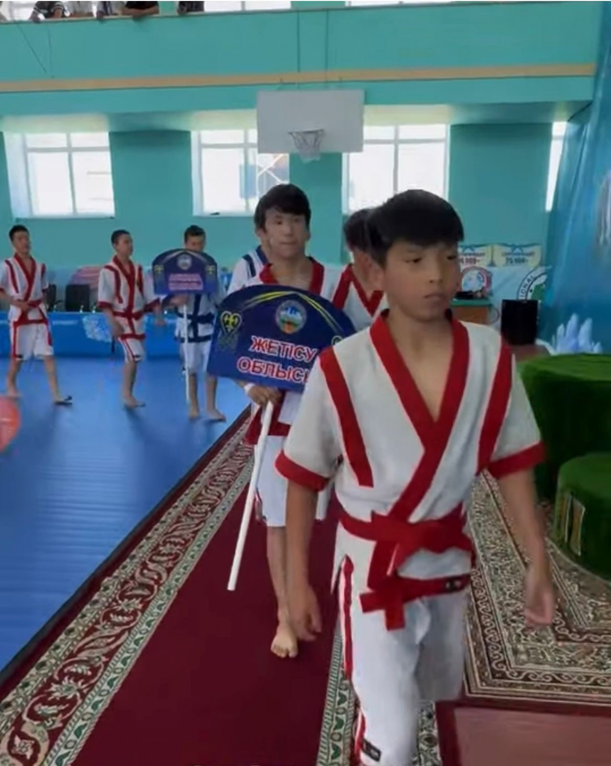 Сәтбаев қаласында қазақ күресінен Республикалық турнирдің салтанатты ашылу рәсімі өтті