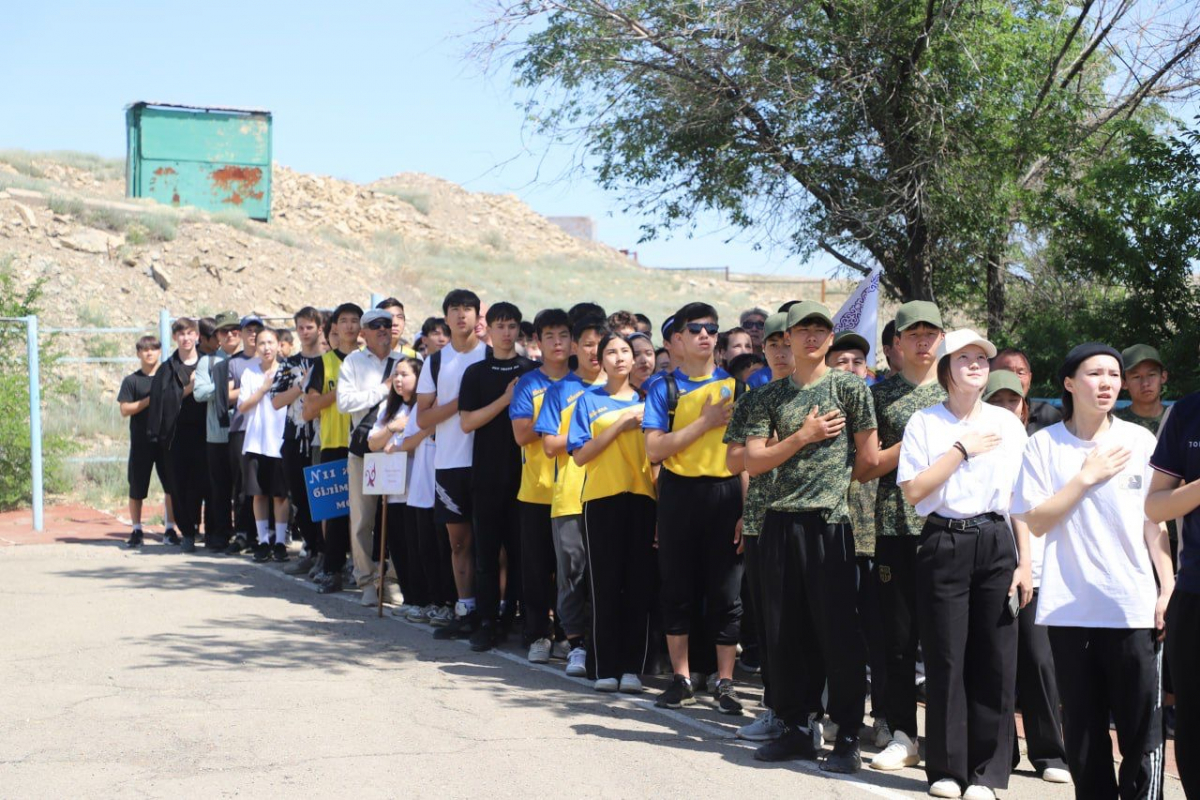 Жезқазған қаласында “Жас құтқарушы 2025” спорттық сайысы өтті