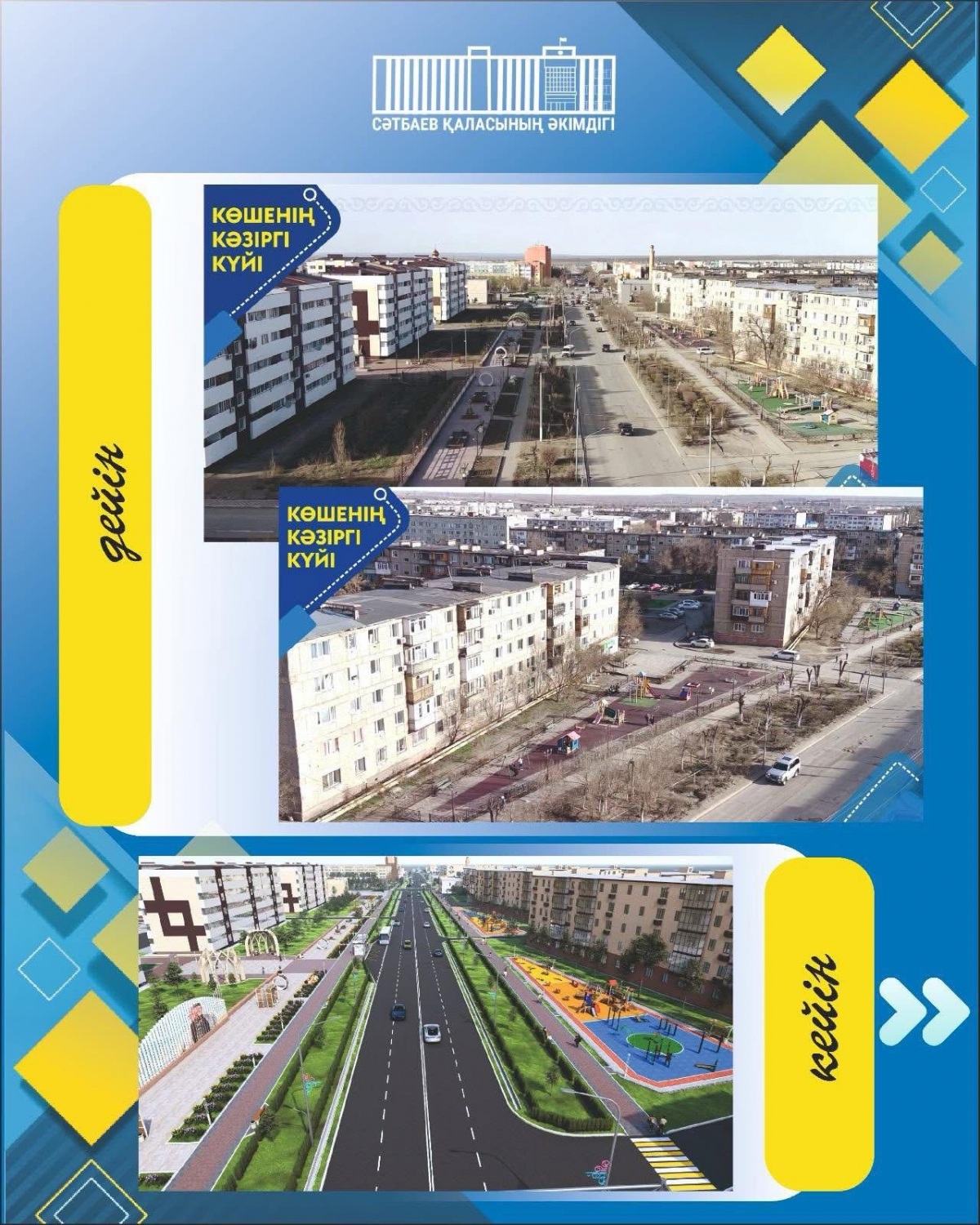 Модернизация улиц города Сатпаев