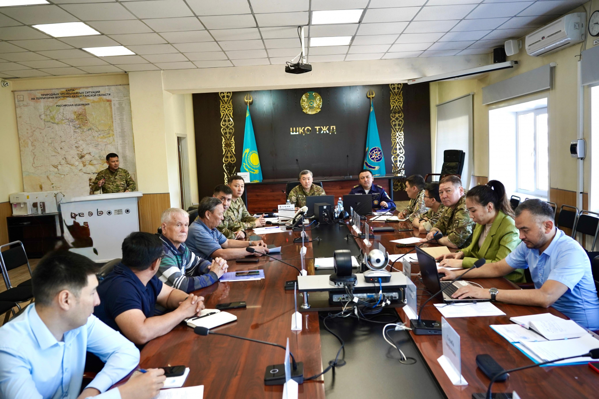 ШҚО-да «Өрт-2025» республикалық командалық-штабтық оқу-жаттығулары басталды