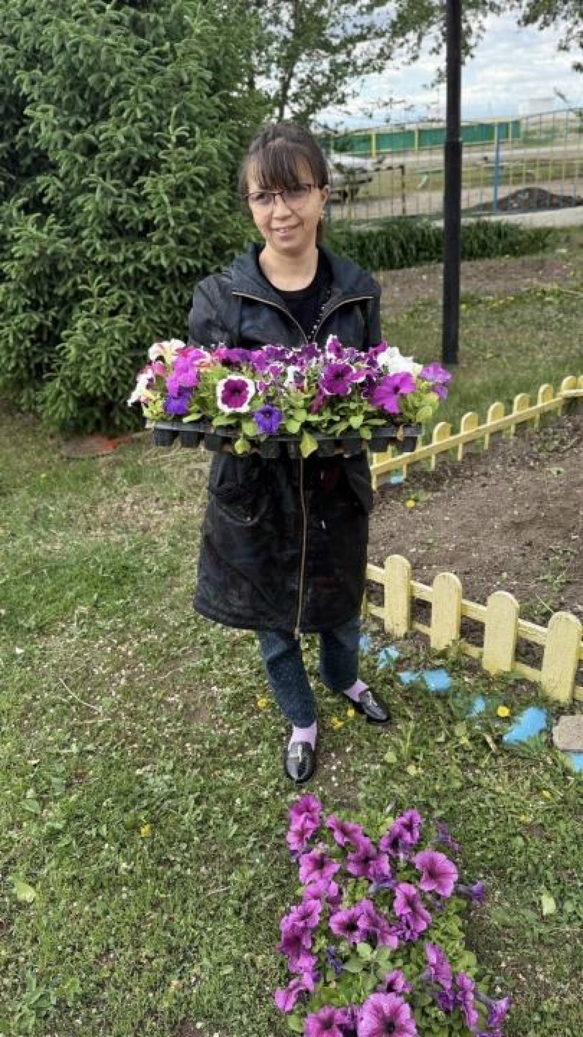 Қабанбай ауылында «Табиғатты аяла – гүл отырғыз!» экологиялық акциясы ұйымдастырылды