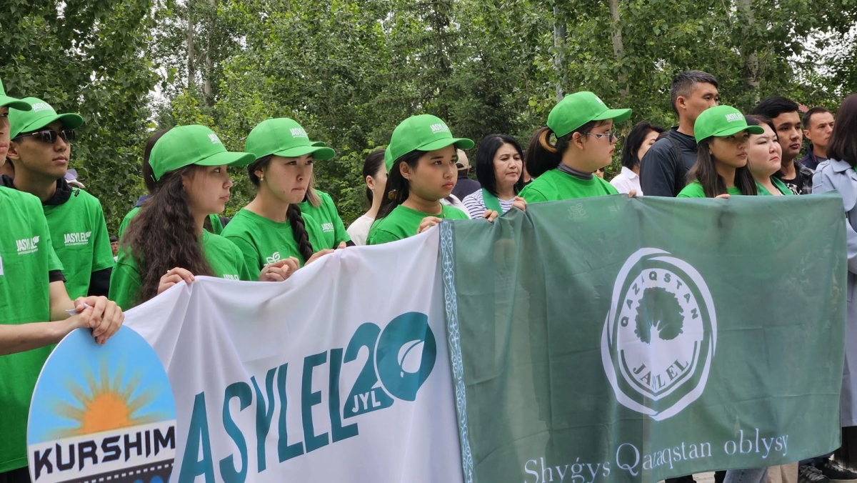 Таза Қазақстан: В ВКО отряды «Jasyl El» начали новый сезон