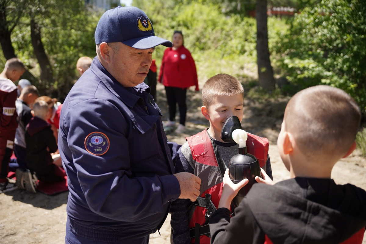 Шығыстағы құтқарушылар «Балалар қауіпсіздігі – басты назарда!» атты акция өткізді