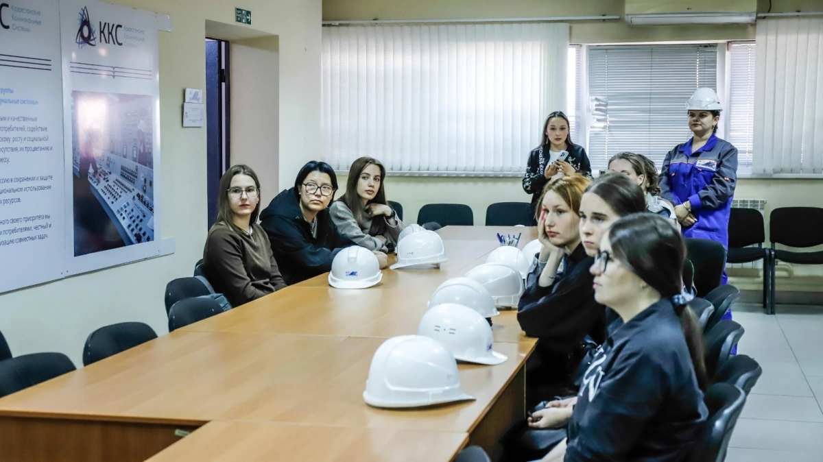 «Таза Қазақстан»: өскемендік студенттер жылу электр орталығына экскурсия жасады