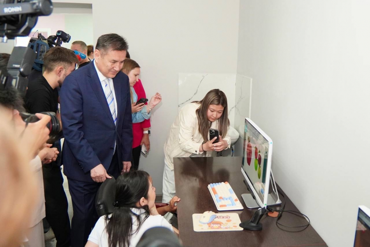 В Усть-Каменогорске открыт  Ресурсный центр «DEMEY» оказания специальных социальных услуг для особенных детей