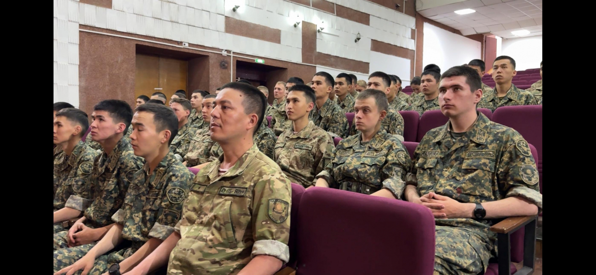 В Усть-Каменогорске прошла памятная акция “Вечно в строю”