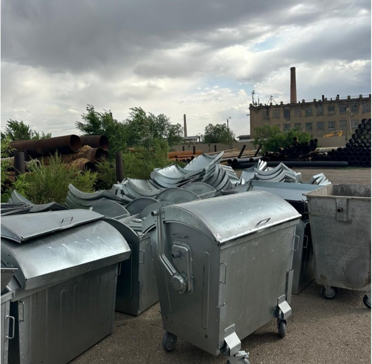 Сәтбаев қаласында 187 жаңа евроконтейнер орнатылады