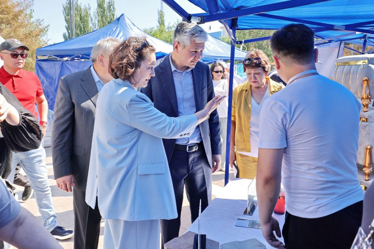 «Қазақстанның үздік тауары»: 70-ке жуық ұлытаулық кәсіпкер өңірлік көрме-байқауына қатысты