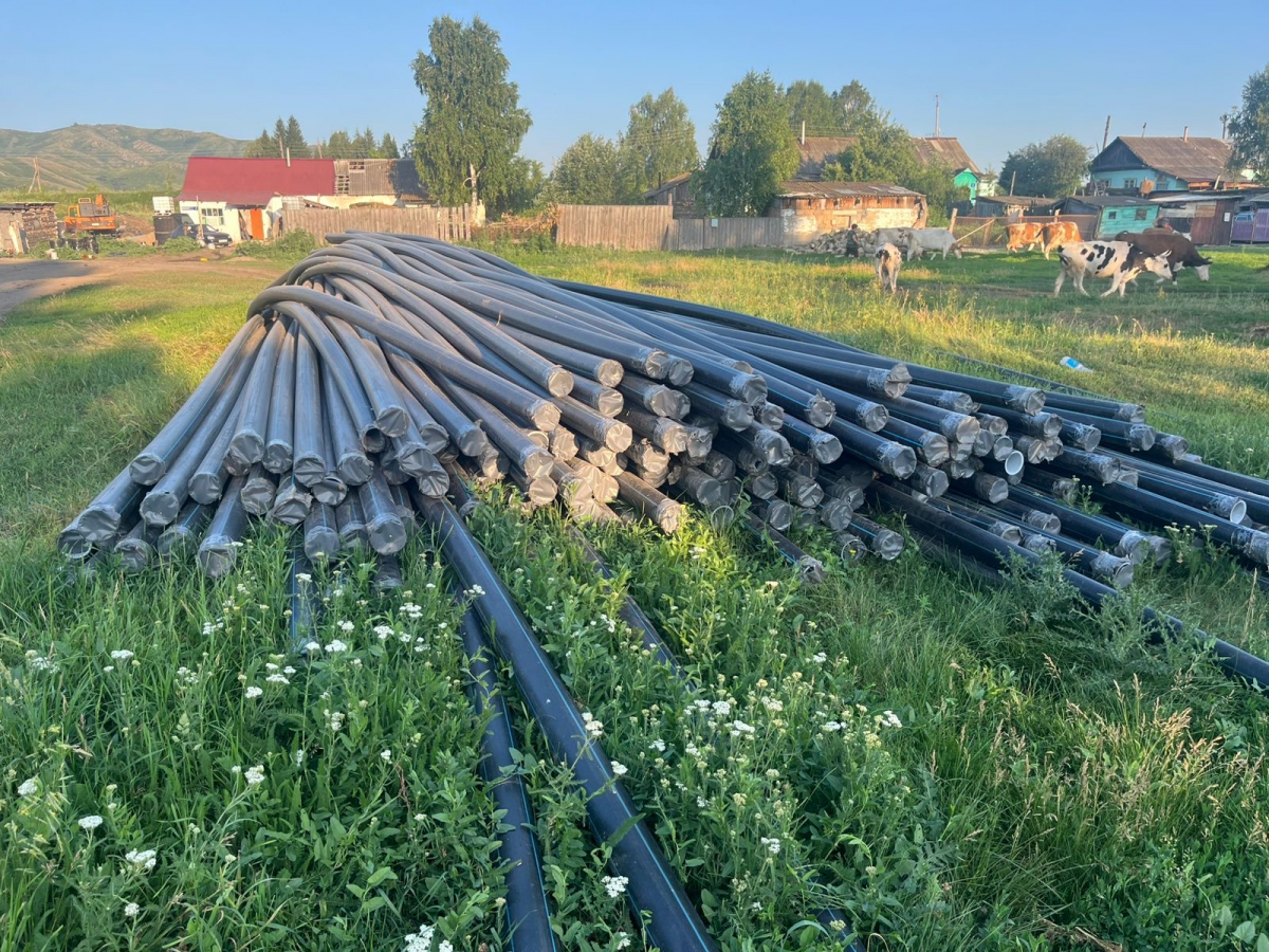 Шемонаиха ауданында су құбыры желілерінің құрылысы қарқын алуда
