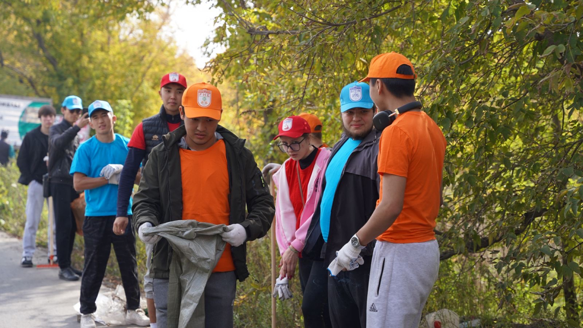 В Усть-Каменогорске прошел Всемирный день чистоты