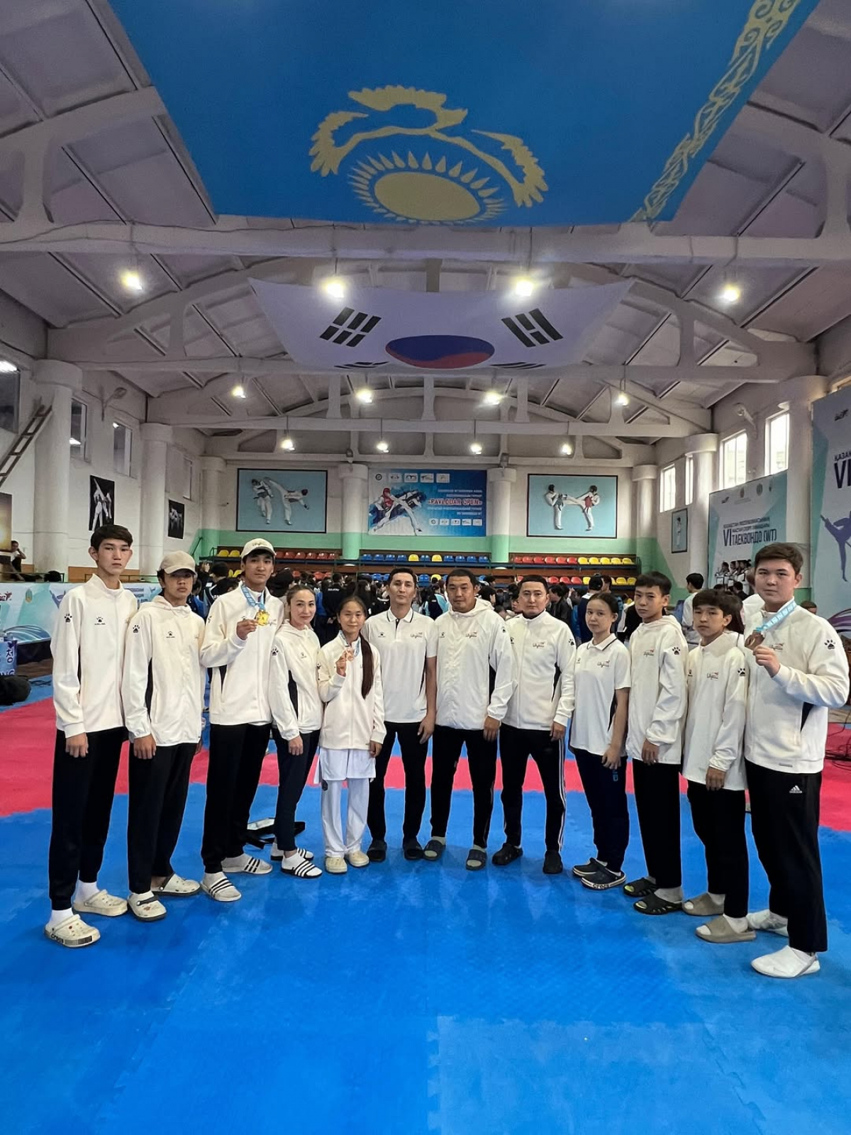 В составе сборной команды в области Ұлытау – 1 золотая и 2 бронзовые медали