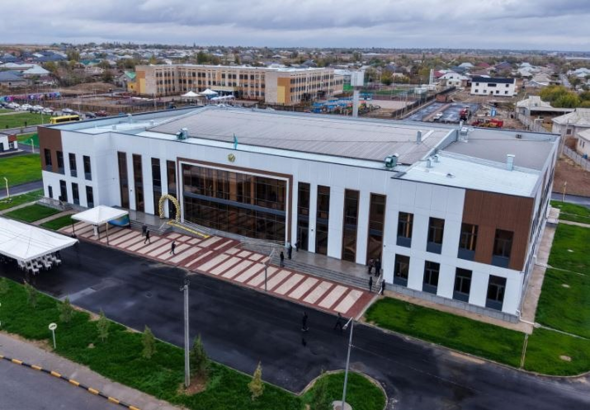 ТҮРКІСТАН ОБЛЫСЫ: КЕЛЕС АУДАНЫНДА ЖАҢА СПОРТ КЕШЕНІ АШЫЛДЫ