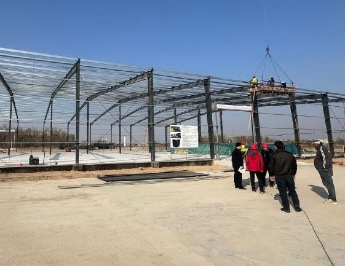 ТҮРКІСТАН ОБЛЫСЫ: ЖЕТІСАЙ АУДАНЫНДА ЖАҢА КӘСІПОРЫНДАР ІСКЕ ҚОСЫЛАДЫ