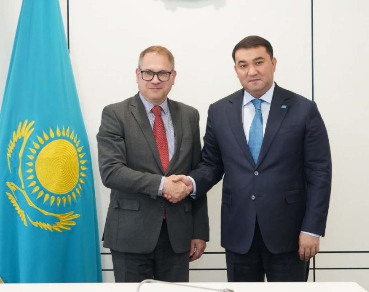 ТҮРКІСТАН ОБЛЫСЫ: ӨҢІР БАСШЫСЫ ФРАНЦУЗ ИНВЕСТОРЛАРЫН  ИНВЕСТИЦИЯ САЛУҒА ШАҚЫРДЫ