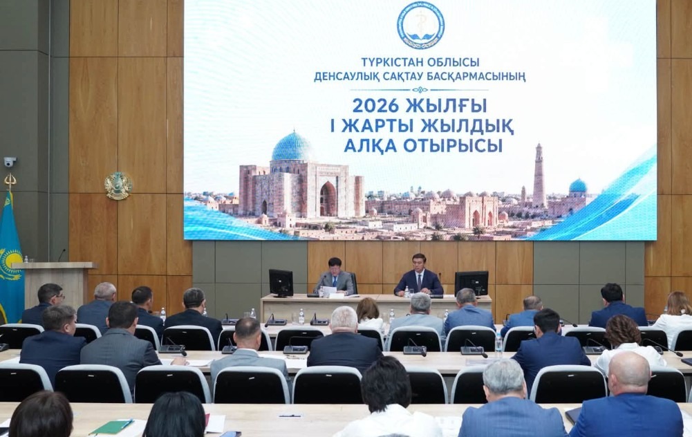 ТҮРКІСТАН ОБЛЫСЫ: 25 МЕДИЦИНАЛЫҚ НЫСАН САЛЫНЫП ЖАТЫР