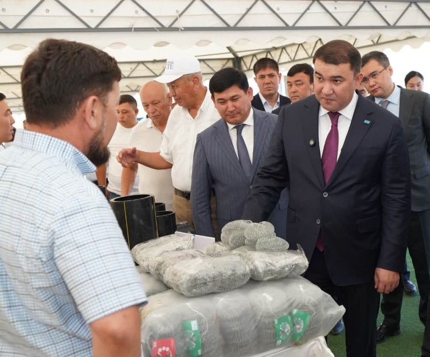ТҮРКІСТАН ОБЛЫСЫ: «ТЕМІРЛАН» ӨНДІРІСТІК ПАРКІНДЕ 5 ИНВЕСТ ЖОБА ЖҮЗЕГЕ АСЫРЫЛДЫ